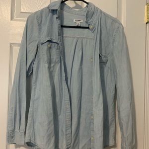 Button up jean shirt